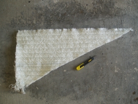 La laine de cramique dcoupe