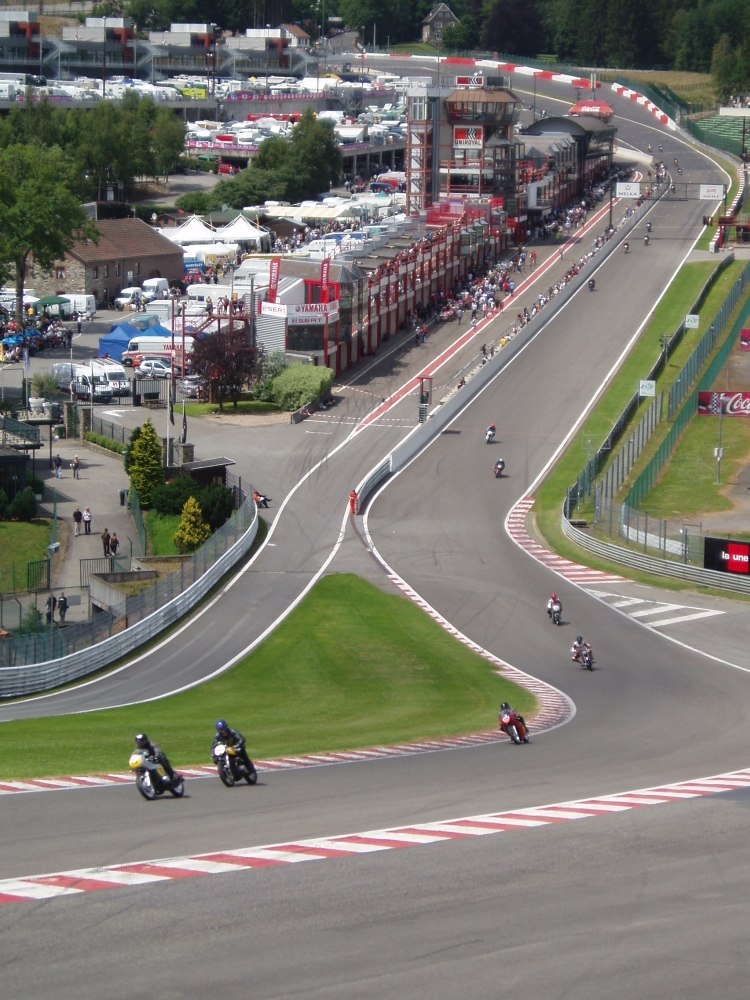 Les Bikers'Classics  SPA FRANCORCHAMPS en Juillet 2008 : le plus beau circuit du Monde (ce n'est pas de moi, mais je suis entirement d'accord). Un week-end mmorable !